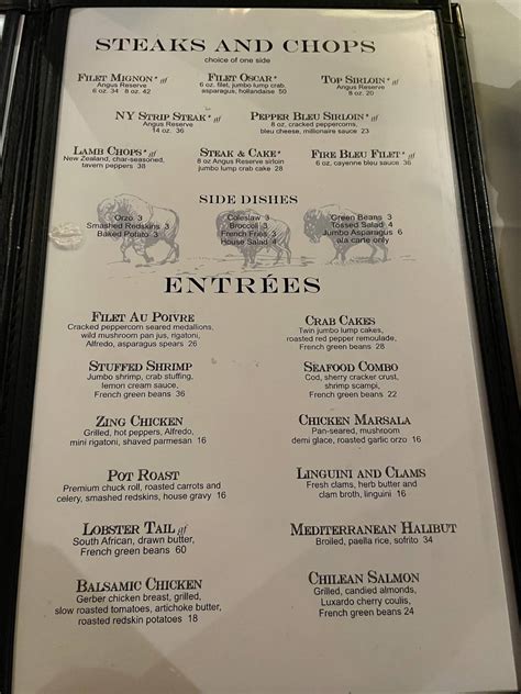 springfield grille menu